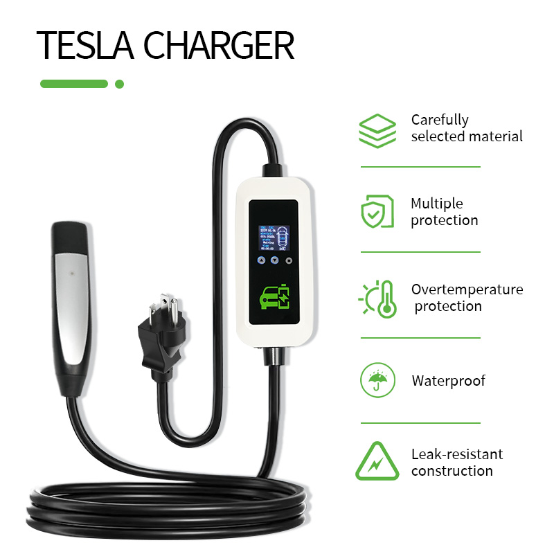 Cargador para vehículos eléctricos Tesla de 16 A