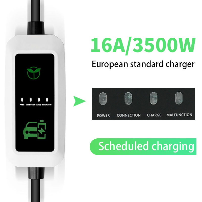 Caricabatterie per veicoli elettrici standard cinese da 16 A