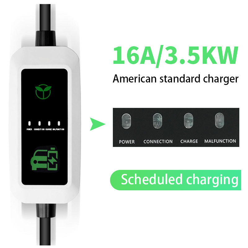 Chargeur EV standard américain 16A