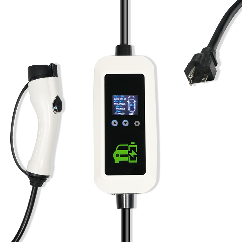 Chargeur EV standard américain 16A avec écran LED