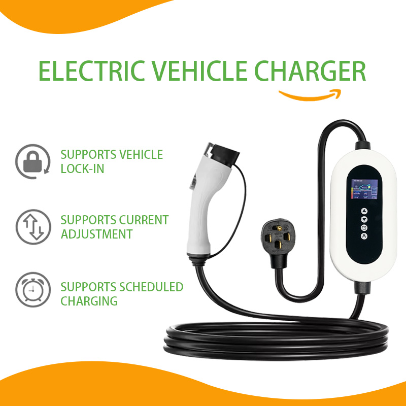 32A US Standard EV Charger with LED Screen