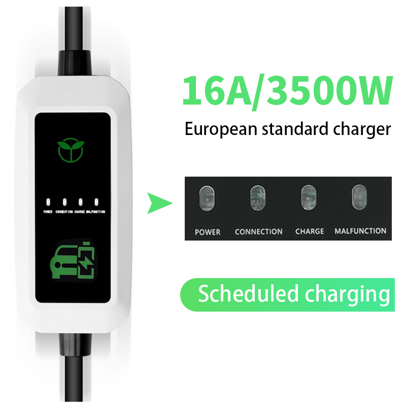 16A EV-Ladegerät nach europäischem Standard